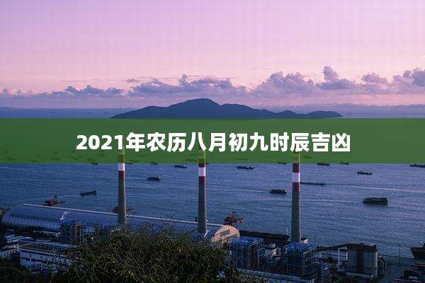 2021年农历八月初九时辰吉凶