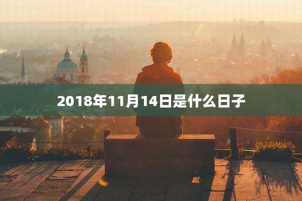 2018年11月14日是什么日子