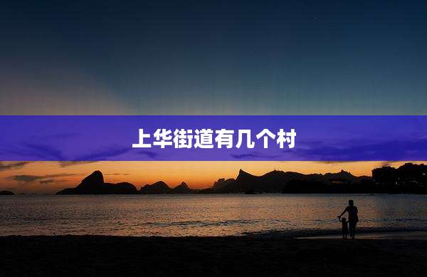 上华街道有几个村