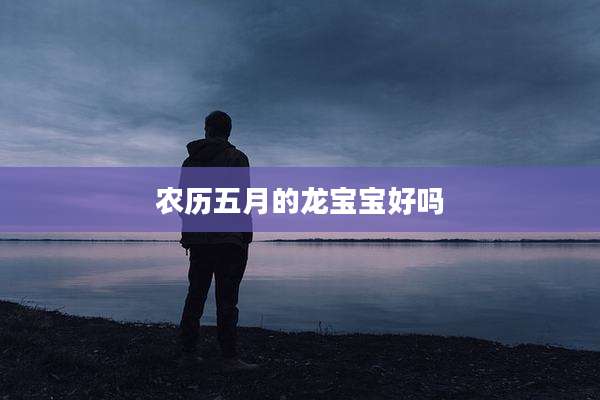 农历五月的龙宝宝好吗