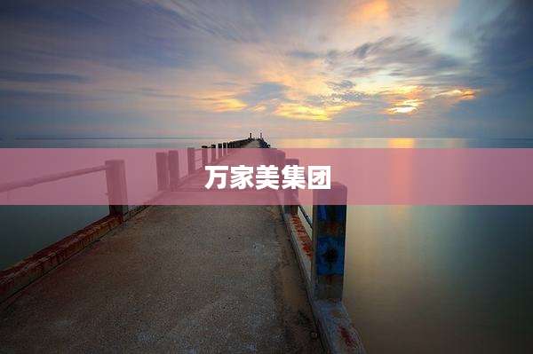 万家美集团