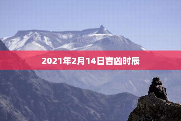 2021年2月14日吉凶时辰