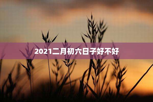 2021二月初六日子好不好