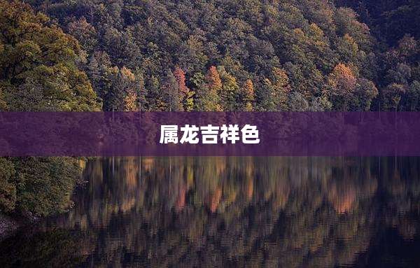 属龙吉祥色