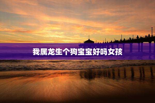 我属龙生个狗宝宝好吗女孩