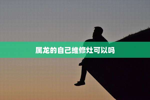 属龙的自己维修灶可以吗