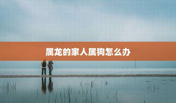 属龙的家人属狗怎么办