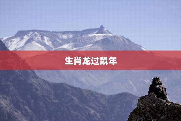 生肖龙过鼠年