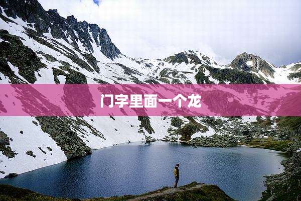 门字里面一个龙