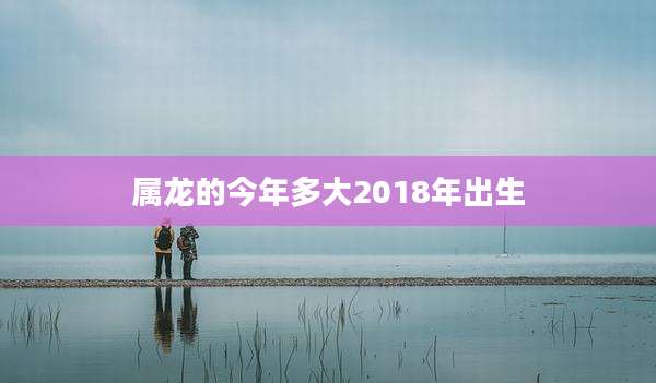 属龙的今年多大2018年出生
