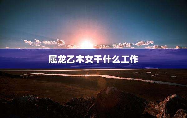 属龙乙木女干什么工作