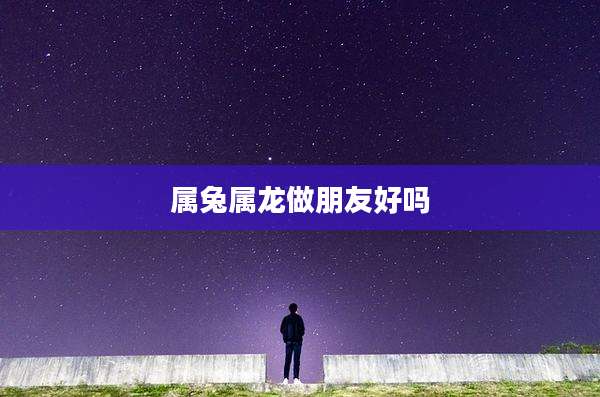 属兔属龙做朋友好吗