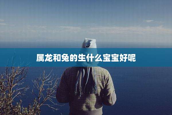 属龙和兔的生什么宝宝好呢