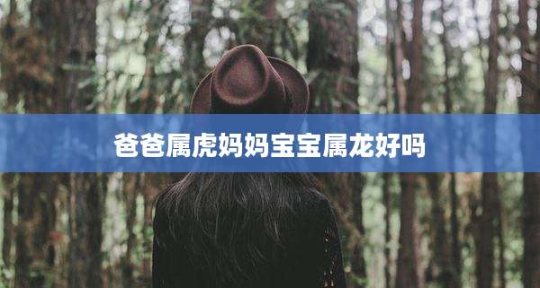 爸爸属虎妈妈宝宝属龙好吗