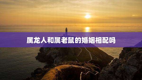属龙人和属老鼠的婚姻相配吗