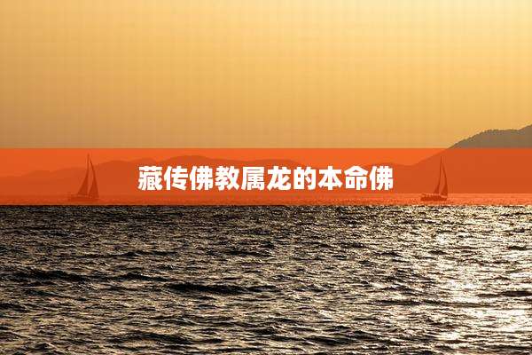 藏传佛教属龙的本命佛