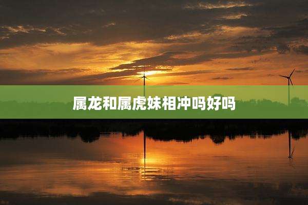 属龙和属虎妹相冲吗好吗
