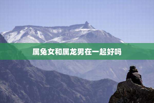 属兔女和属龙男在一起好吗