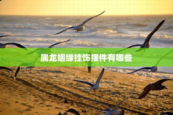 属龙姻缘挂饰摆件有哪些