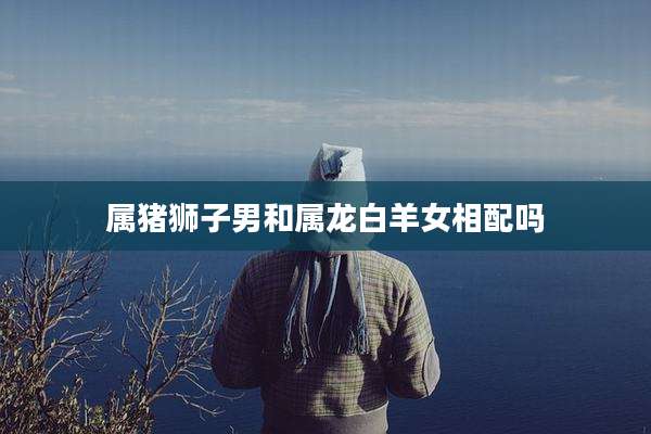 属猪狮子男和属龙白羊女相配吗