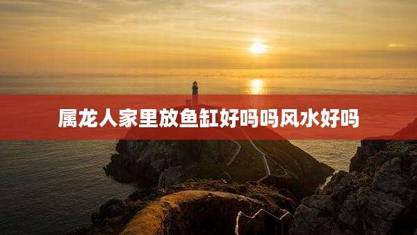 属龙人家里放鱼缸好吗吗风水好吗