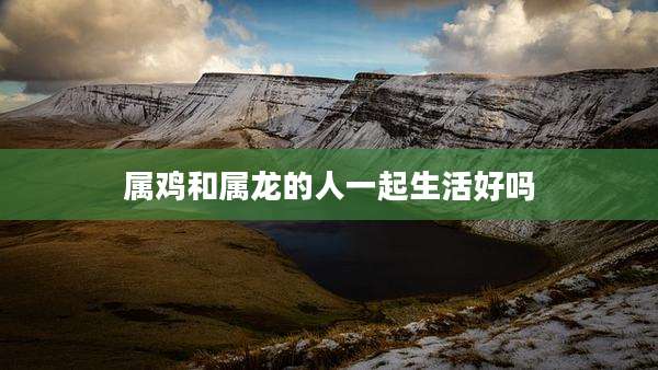 属鸡和属龙的人一起生活好吗