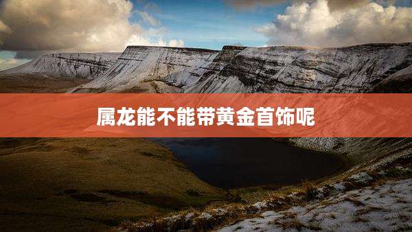 属龙能不能带黄金首饰呢
