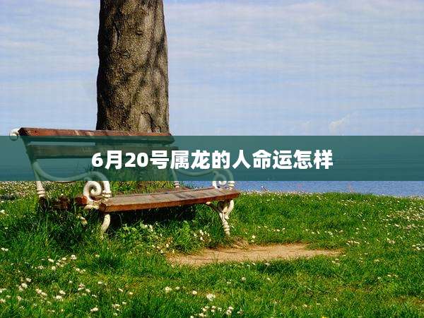 6月20号属龙的人命运怎样