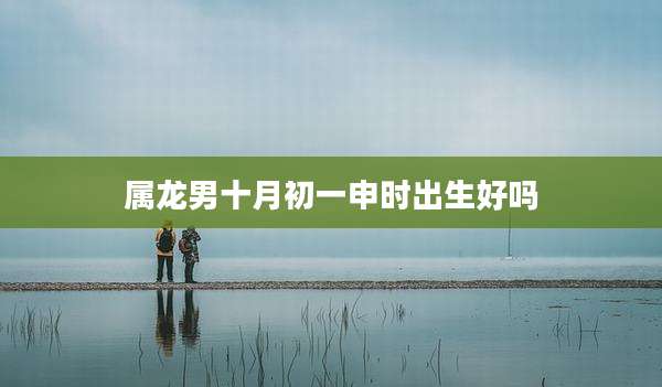 属龙男十月初一申时出生好吗
