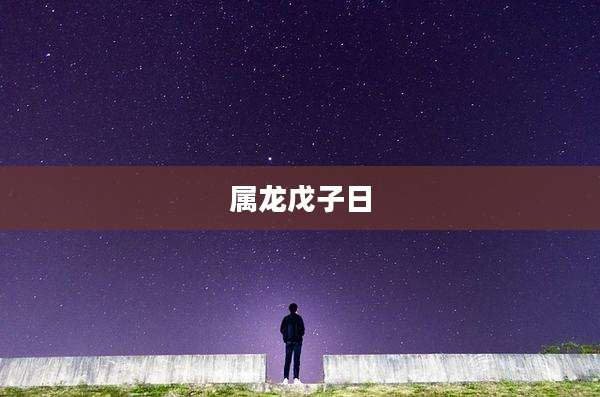 属龙戊子日