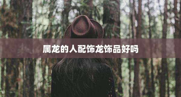 属龙的人配饰龙饰品好吗