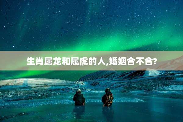 生肖属龙和属虎的人,婚姻合不合?