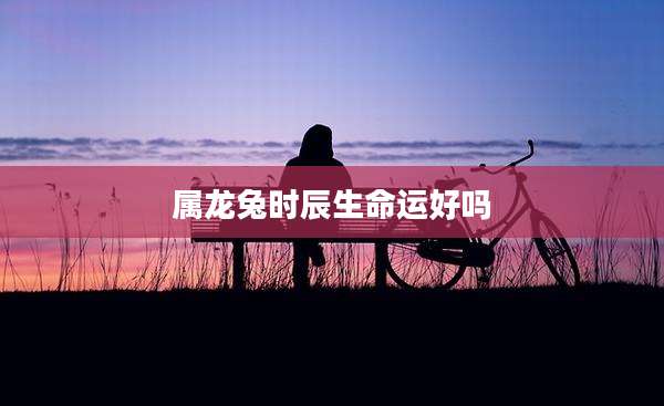属龙兔时辰生命运好吗