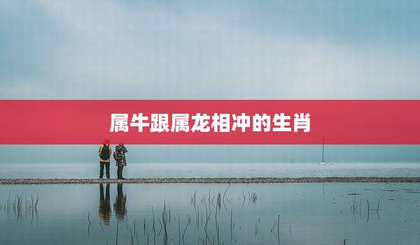 属牛跟属龙相冲的生肖