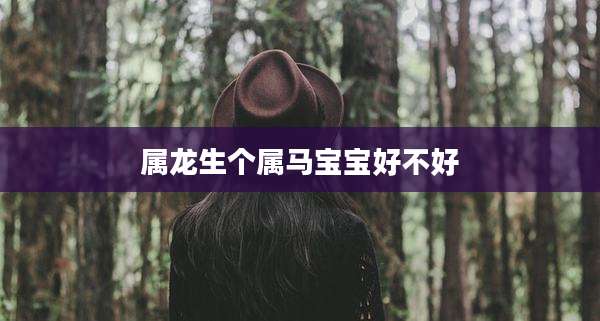属龙生个属马宝宝好不好