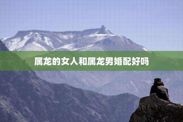 属龙的女人和属龙男婚配好吗
