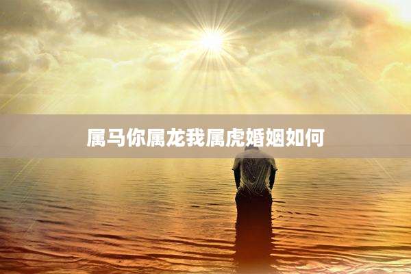 属马你属龙我属虎婚姻如何