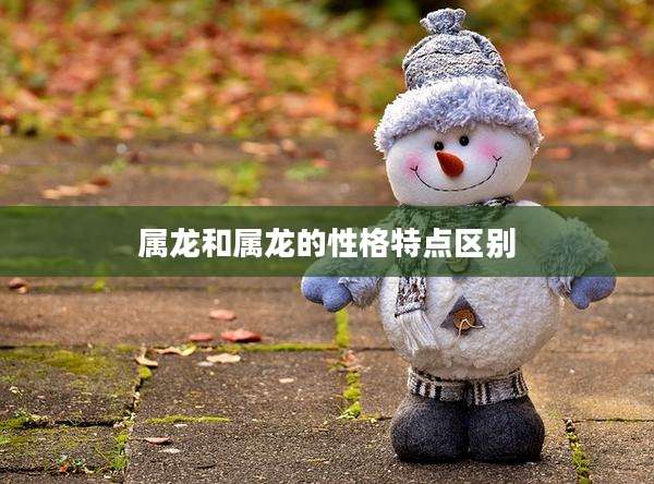 属龙和属龙的性格特点区别