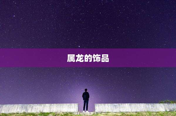 属龙的饰品