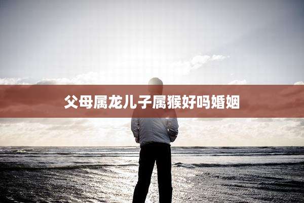 父母属龙儿子属猴好吗婚姻