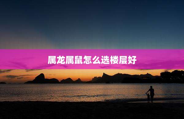 属龙属鼠怎么选楼层好