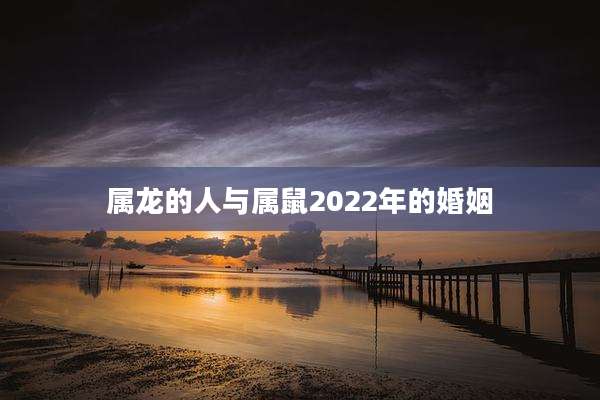 属龙的人与属鼠2022年的婚姻