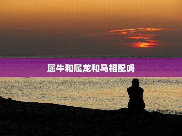 属牛和属龙和马相配吗