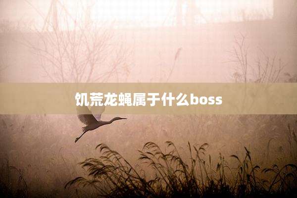 饥荒龙蝇属于什么boss