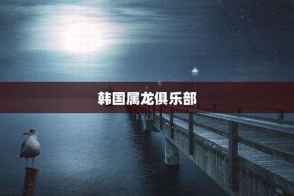 韩国属龙俱乐部