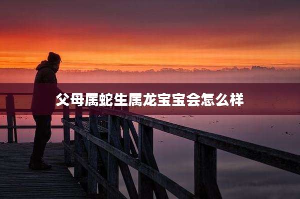 父母属蛇生属龙宝宝会怎么样