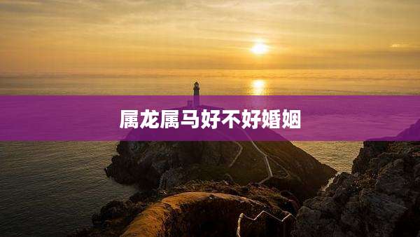 属龙属马好不好婚姻