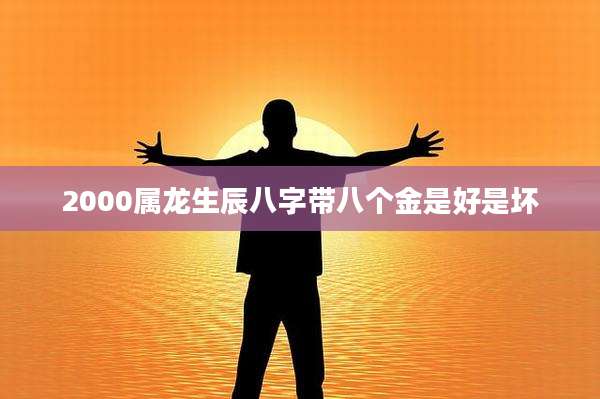 2000属龙生辰八字带八个金是好是坏