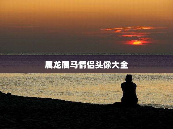 属龙属马情侣头像大全