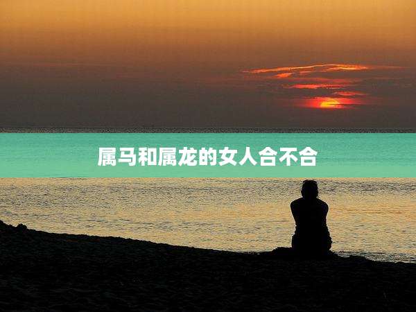 属马和属龙的女人合不合